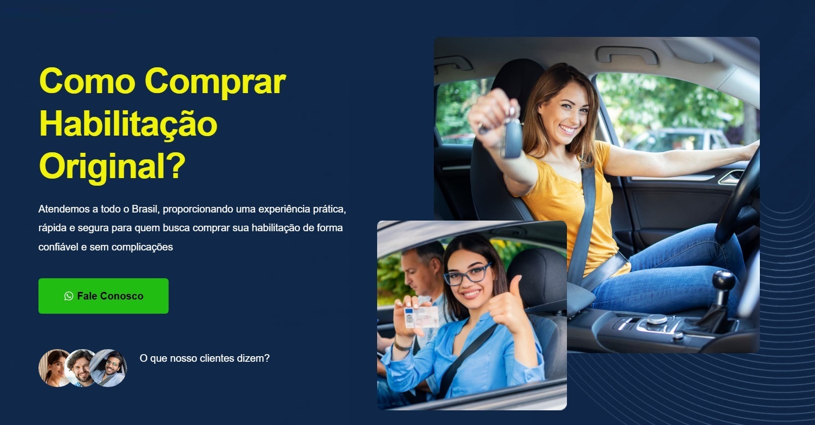 Atendimento para quem busca comprar CNH com auto escola